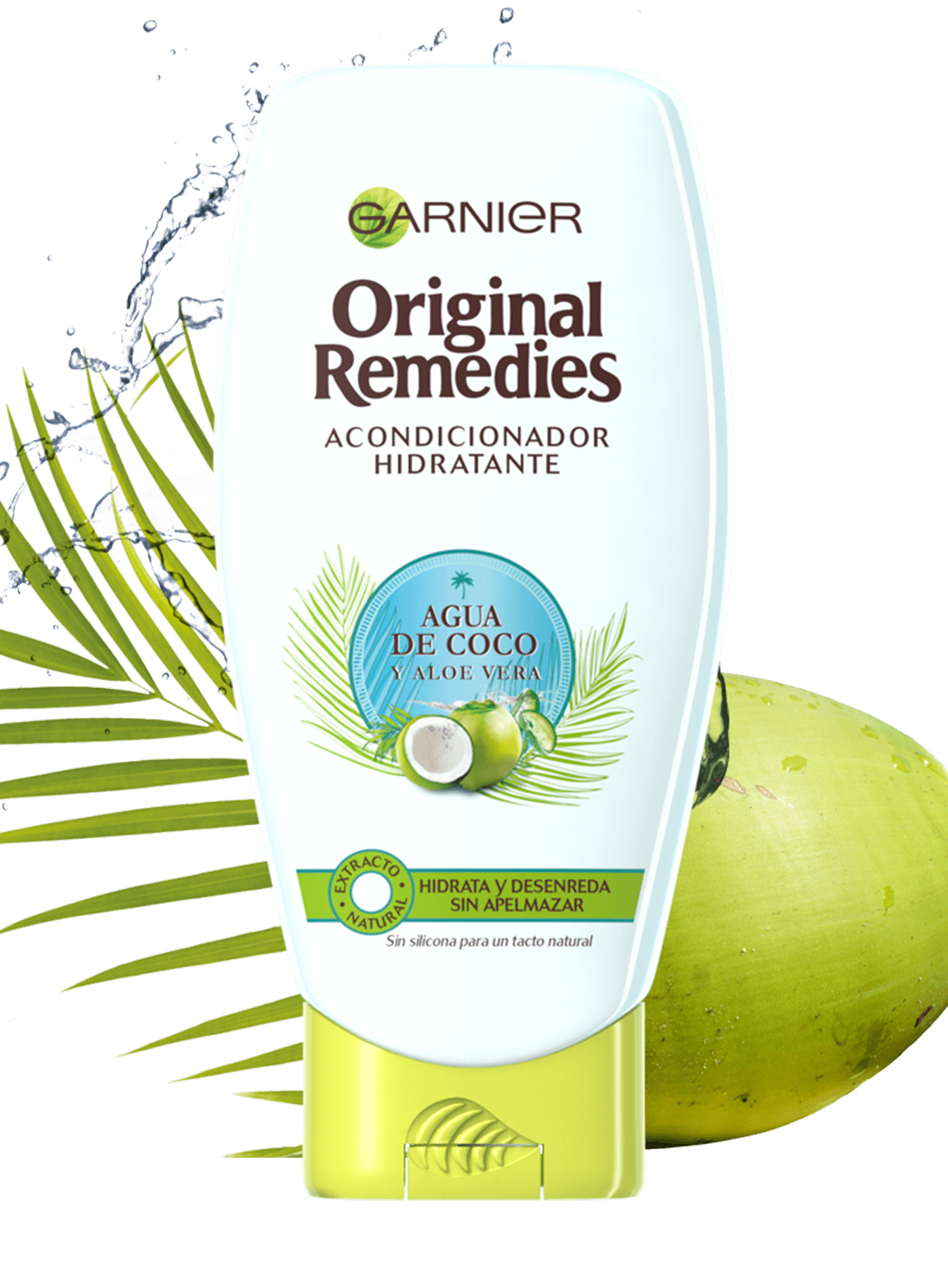 Acondicionador hidratante Agua de Coco y Aloe Vera